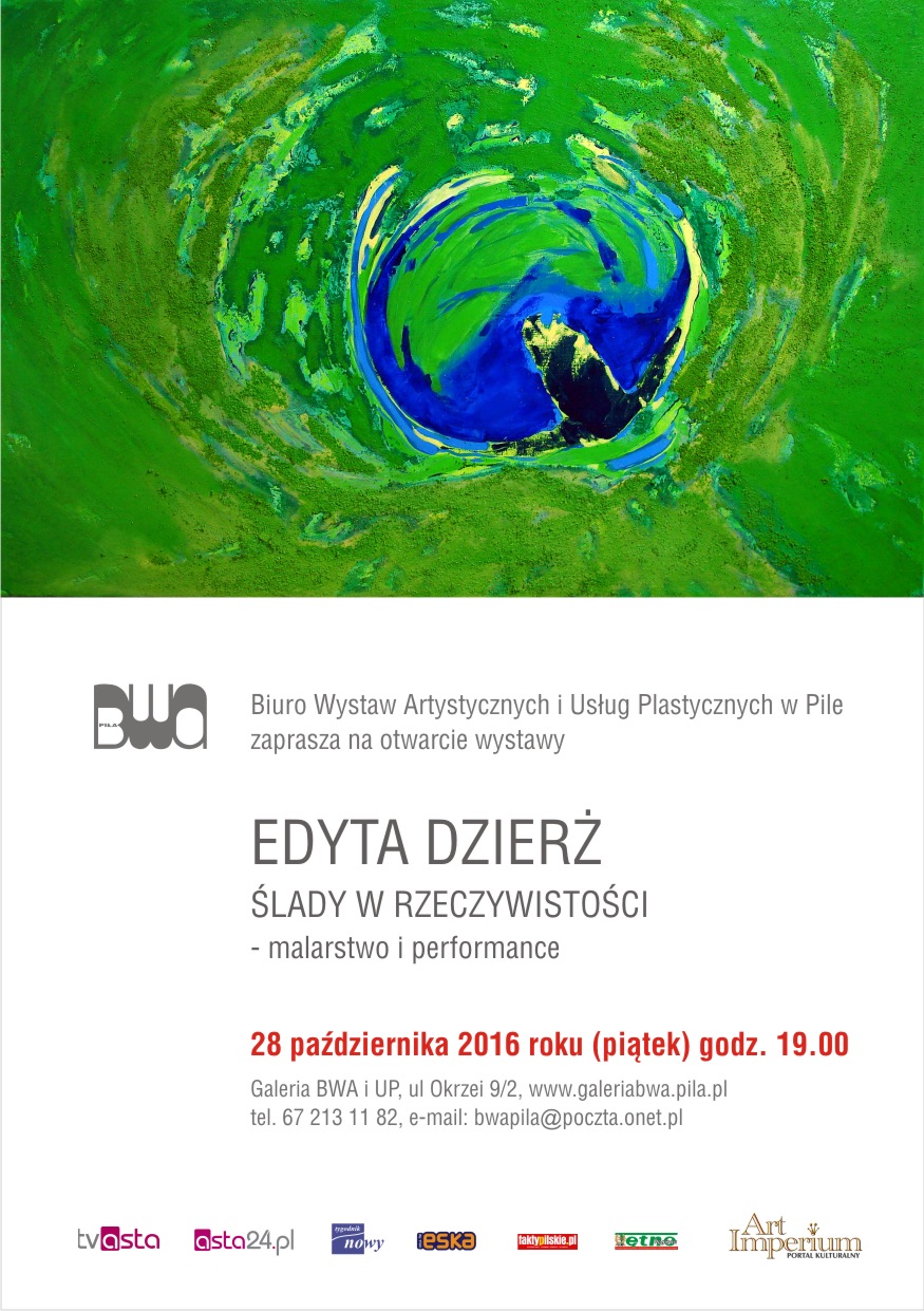 Edyta Dzierż malarstwo i perfomance