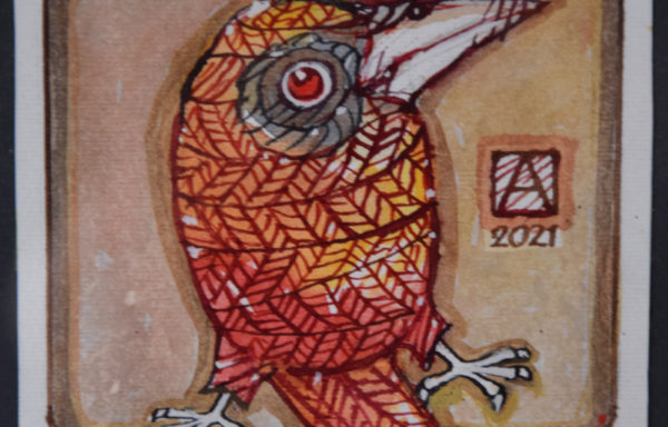 ASZKIEŁOWICZ ALFRED – Ptak z czerwonym okiem