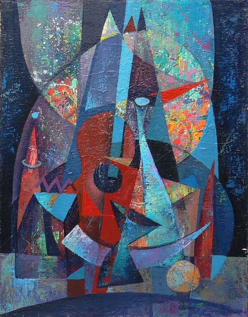 Andrej Kornev - Kompozycja z gitarą