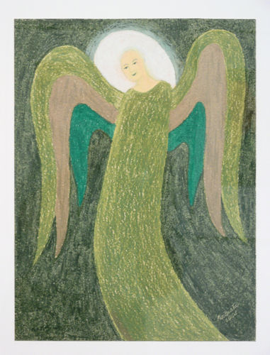 Anioł 8 (pastel)