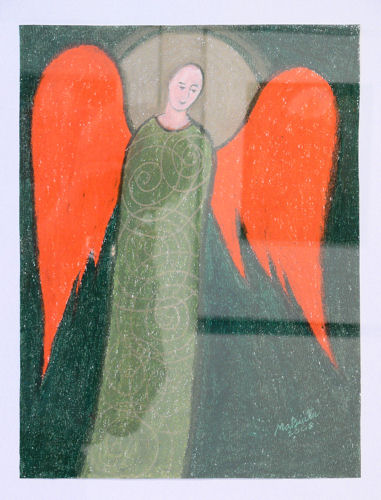 Anioł 12 (pastel)